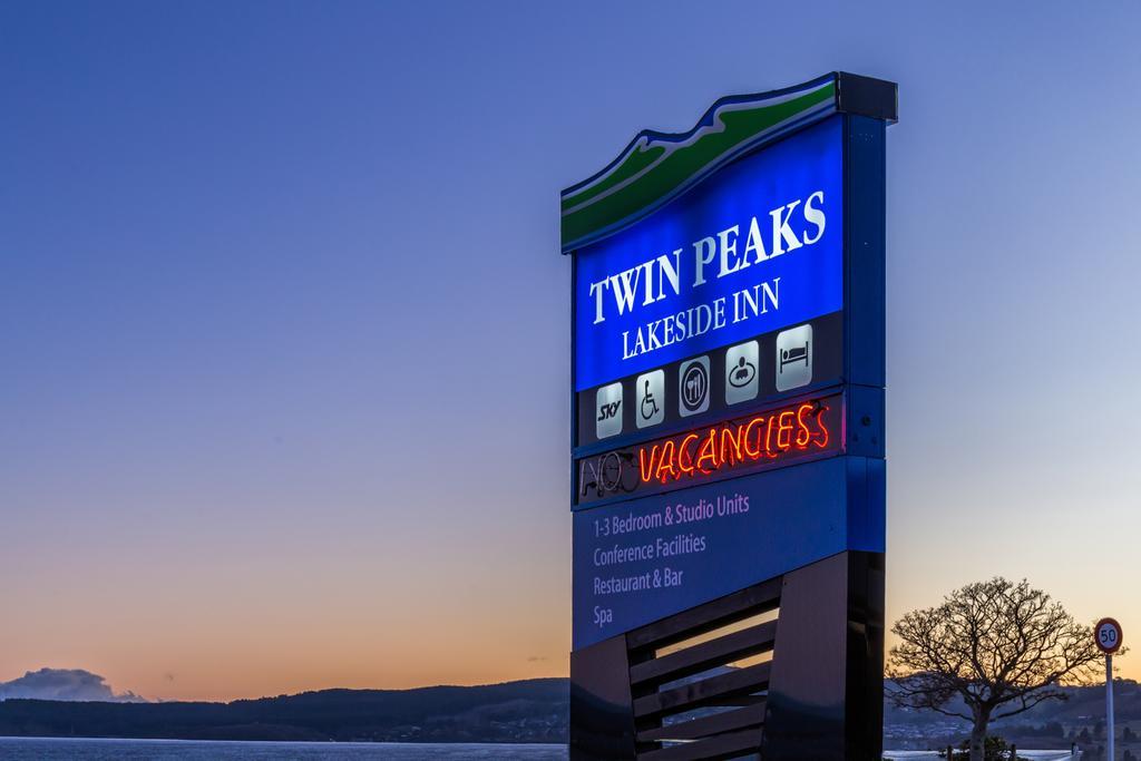 Twin Peaks Lakeside Inn Taupo Eksteriør billede
